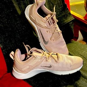 Nike light  pink training shoe